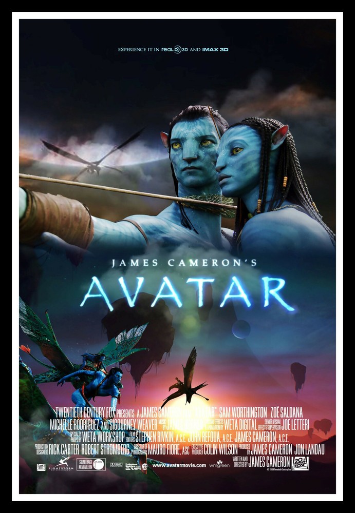 Avatar Arrow Movie Poster Print & Unframed Canvas Prints
