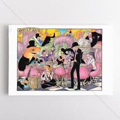 One Piece Poster Canvas – Chapter 588 Sabo’s Ocean Art Print