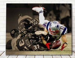 Julian Edelman Canvas Print – New England Patriots – Wall Art, Sports Art Print