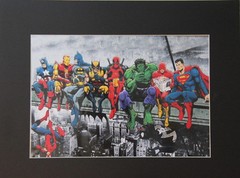 Marvel Superheroes 8×10 matted Art Print Printed Poster Decor picture Artworks
