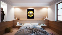 Guns N Roses – Music Poster / Print (Logo) (Size: 24″ X 36″)