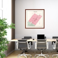 Old Map of Manito, IL 1891 – Vintage Manito Illinois Art