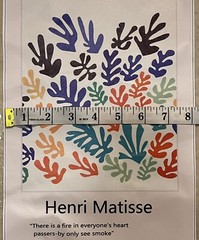 La Gerbe by Henri Matisse 1911 ✅ Canvas Poster Print Wall Art ✅ Quote ✅ 12×18 in