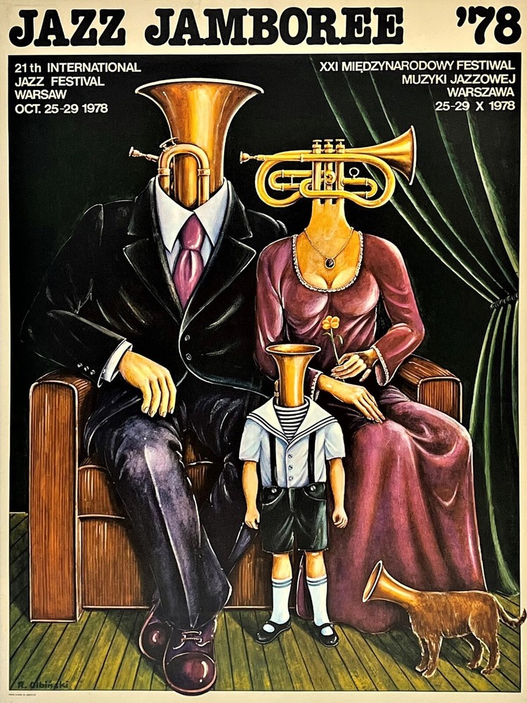 12585.Decoration Poster.Home wall art design.Jazz Jamboree.Music brass family