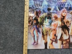 Final Fantasy Lightning Face Girl Video Game Wall Art Home Décor Laminate Poster