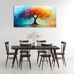Tree of Life Canvas Wall Art Abstract Paintings Waterproof Canvas Prints Canv…