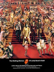 The Rolling Stones – It’s Only Rock ‘N’ Roll – 1974 – Album Release Promo Poster