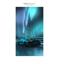 Lamborghini Aventador Car Poster Wall Art Print pick size A4/A3/A2/90x60cm