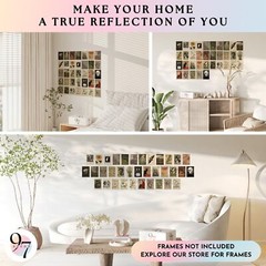 97 Decor Vintage Posters for Room Aesthetic – 35pcs Vintage Art Wall Collage …