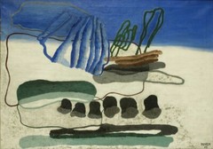 Toyen Oasis 1929 Czech Surrealism Avant-Garde Abstract Landscape Modernist Art