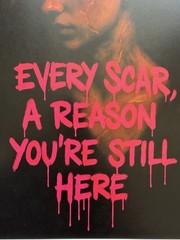 Poster Graffiti Art Print Wall Decor Scars Meaning Classic Painting