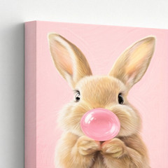 3 Pieces Adorable Animal Bubblegum Large Wall Art Set for Bedroom Set Of 3