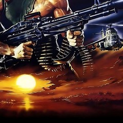 Rambo First Blood Part II (1985) Movie Poster Wall Art Print