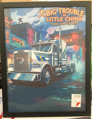 Abstract Wall Art 8.5×11 Premium Home Decor (US) Big Trouble In Little China