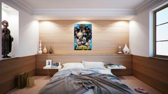 My Hero Academia – Manga / Anime TV Show Poster / Print (Cobalt Blast Group)