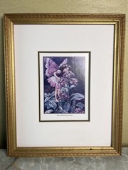 The Heliotrope Fairy Framed Print Wall Art Decor NO Glass
