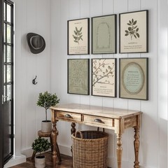 Sage Green Christian Wall Art Posters Vintage Bible Verse Canvas Wall Decor S…