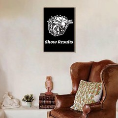 Tin Metal Signs Hunting Season Is Now Open Painting Canvas Wall Art Living Room