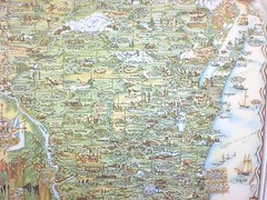 Historical Map Of The State Of WISCONSIN Discover The States Rich History NEW