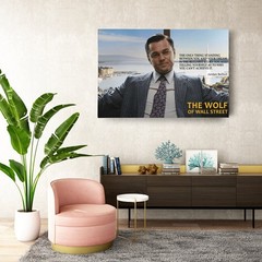 The Wolf of Wall Street Motivational Quote Poster Canvas Wall Art Decor