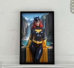 Batman The Animated Series Batgirl Art Poster