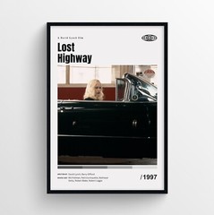 Lost Highway Movie Poster Print, Wall Art – Unframed