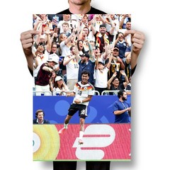 Germany Soccer Fans Brown Goal Celebration – World Cup 26 Sport – POSTER 20″x30″