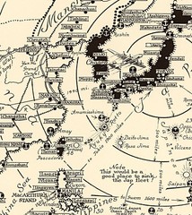 WW2 Map -Victory in the Pacific VP – Victory over Japan VJ – Military Poster