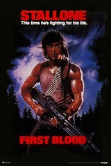 First Blood Rambo This Time Hes Fighting For His Art Print Poster 12×18