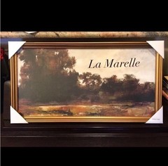 Horizontal Landscape Framed Wall Art Canvas – Threshold with Studio McGee