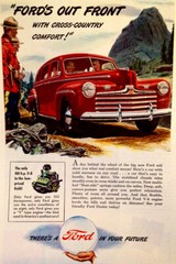 Classic Ford Car Original Vintage Wall Art Home Decor – POSTER 20×30