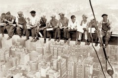 Poster Studio B – Lunch on Skyscraper/Eating Above Manhattan 24×36″ Classic NEW