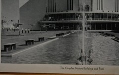 Antique Art Print Chicago Worlds Fair Chrysler Motors 1933 American History