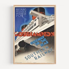Southern Railway – 1939 Retro Travel Poster