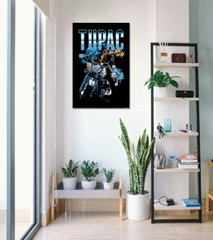 Tupac Shakur – Music Poster (2Pac – All Eyez On Me / Motorcycle) (Size 24 x 36″)
