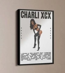 Charli XCX Poster, Charli XCX Vintage Poster, 11×17 12×18 20×30 24×36″