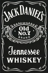 Poster Studio B – Jack Daniels Whiskey Logo Vintage Classic 24×36″ NEW P2085
