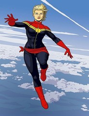 Captain Marvel 2 | Wall Art Poster | 8×11 13×19 FRAMED