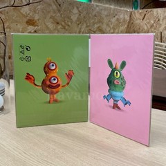 IKEA BILD Kids Cartoon Wall Art Poster Set of 3 Prints 7¾ x 9¾ BRAND NEW