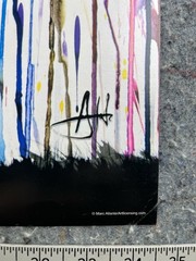 Marc Allante Umbrella Girl Art Poster 12 x 24 Licensed Reprint Modern Wall Art