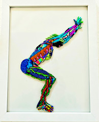 Wall Art yoga Pose