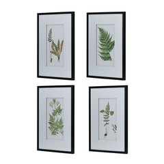 Set of 4 Botanical Wall Art Prints, Home Decor for Living Room, Dining 20″ x 28″