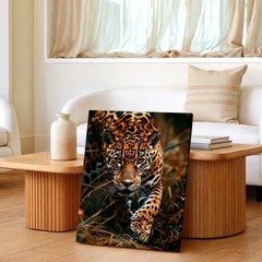 Wall Art Jaguar Wildlife Canvas Print Big Cat Jungle Animal Poster Home Decor