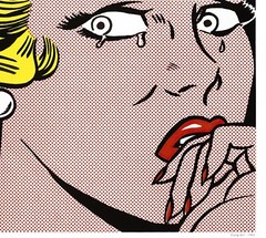 Crying Girl – Roy Lichtenstein – 1963 – Poster