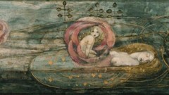 Sleeping Princess Frances MacDonald Art Nouveau Fairy Tale Print Archival