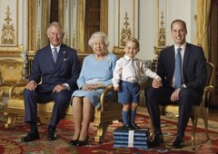 BRITISH ROYAL FAMILY GLOSSY POSTER PICTURE PHOTO PRINT queen prince george 4478