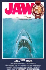 JAWS 1 1975 70s CLASSIC OFFICIAL ORIGINAL MOVIE FILM PRINT PREMIUM POSTER