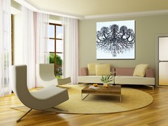 Crystal Chandelier, Canvas Wall Art, Modern Fashion Glam, Luxury Pop Glow