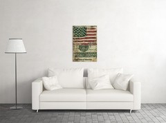 250 Years of America 1776-2026 – American Currency Dollar Decor – POSTER 20″x30″