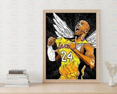 Koby Bryant Mamba Art Print | Mounted Canvas | Framed Canvas |Acrylic